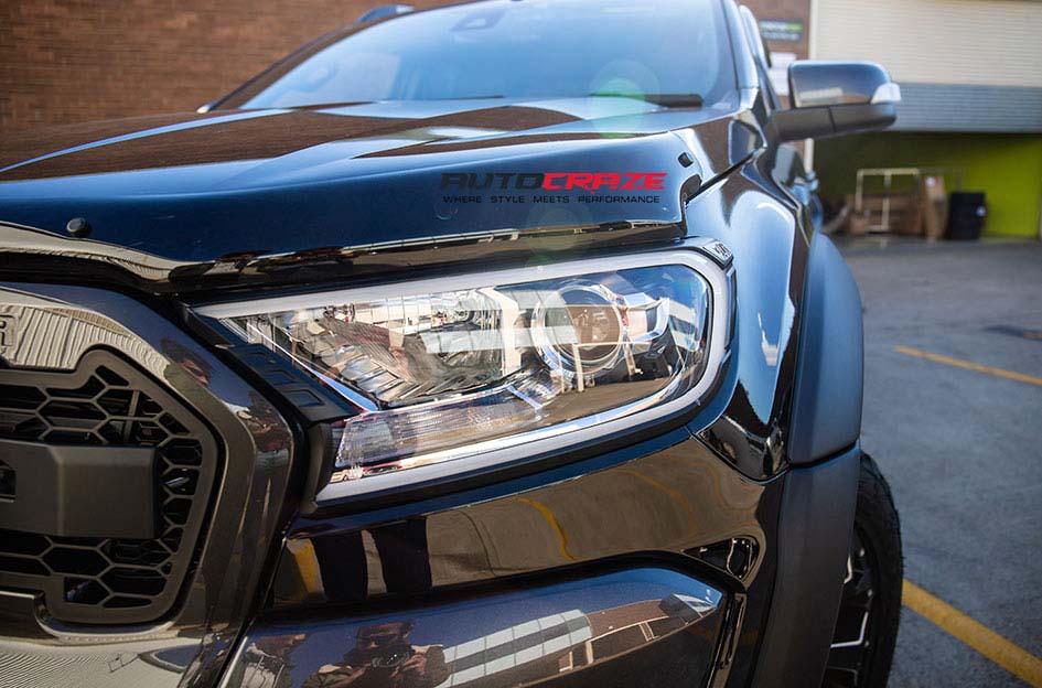 FORD RANGER ASSAULT GLOSS BLACK MILLED ACCENTS